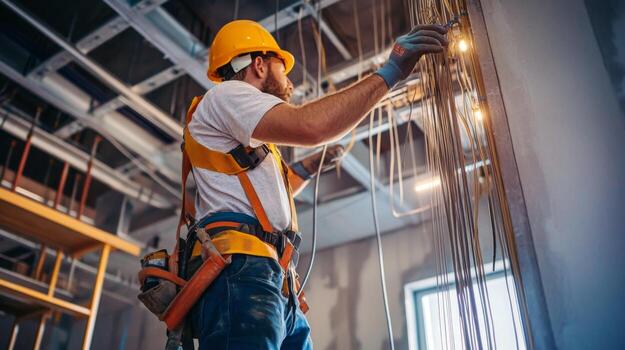 Electrical wiring and sub station